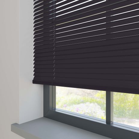 Grain Black Aluminiumpersienn
