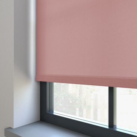 Splash Blush Pink Motoriserad Rullgardin