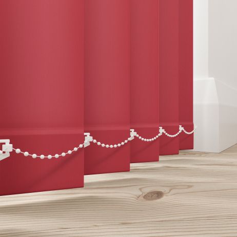 Splash Scarlet Red Lamellgardin