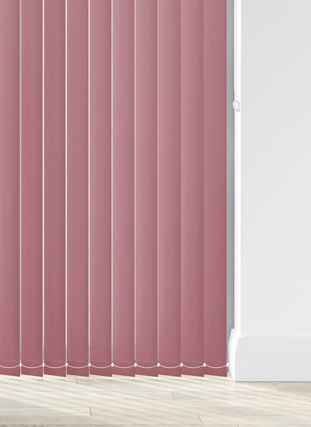 Bella Rosewood Pink Mörkläggande Lamellgardin