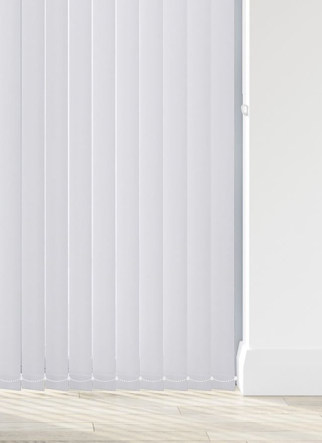 Bella Frost White Mörkläggande Lamellgardin