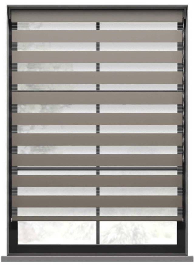 Luna Slate Duo Rullgardin 