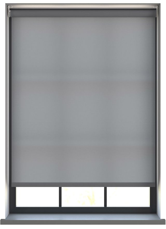 Splash Mid Grey Motoriserad Rullgardin