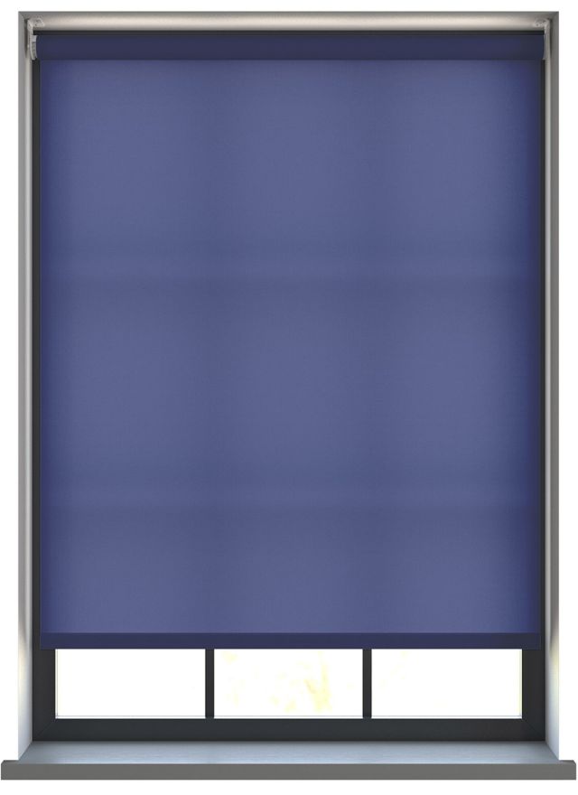 Splash Classic Blue Motoriserad Rullgardin