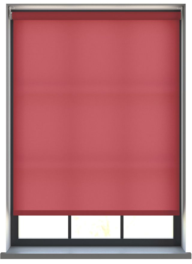 Splash Scarlet Red Motoriserad Rullgardin