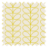 Orla Kiely Linear Stem Maskros på Gräddvit veckbandsgardin