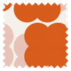 Orla Kiely Shadow Flower Rosa &amp; Rosa Veckbandsgardin