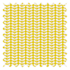 Orla Kiely Tiny Stem Gula Veckbandsgardin