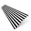 Stripe Black Aluminiumpersienn